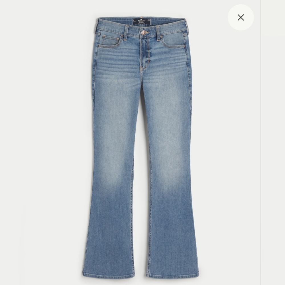 Hollister Mid-Rise Boot Jeans 6L